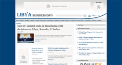 Desktop Screenshot of libyabizinfo.com